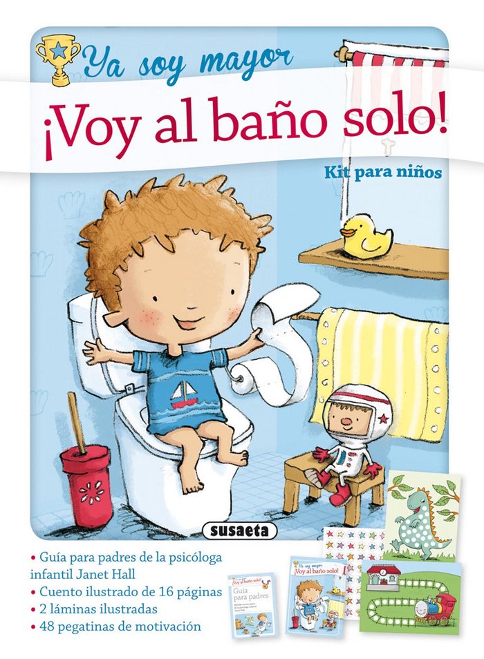 ¡Voy al baño solo!, de Hall, Janet | portada del libro