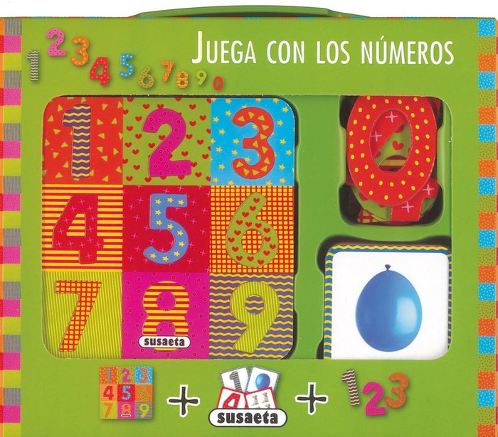 Juega con los números, de Susaeta | portada del libro
