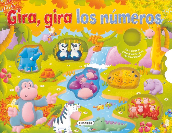 Gira, gira los números, de James, Tom | portada del libro
