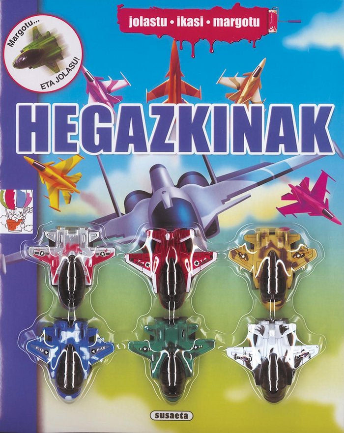 Hegazkinak, de Susaeta, Taldeak | portada del libro