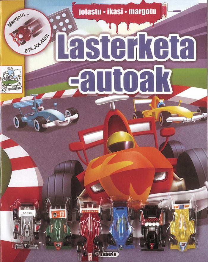 Lasterketa-autoak, de Susaeta, Equipo | portada del libro