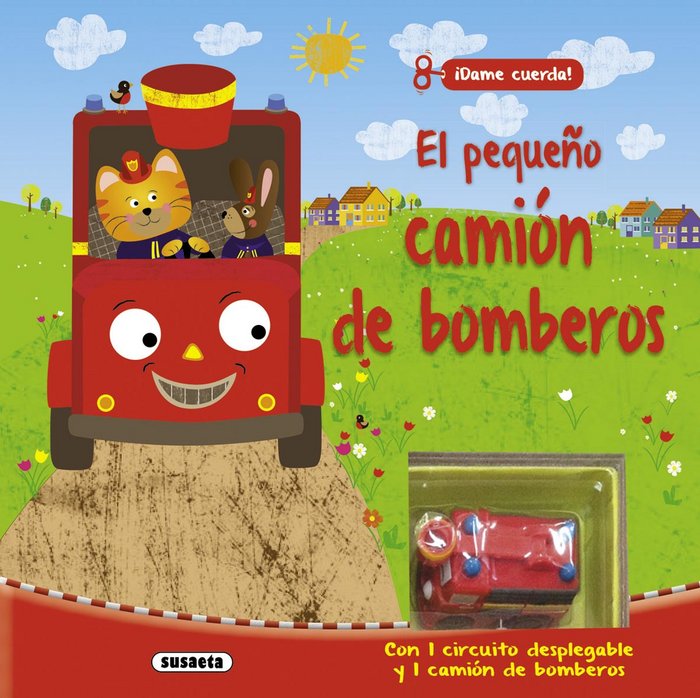 El pequeño camión de bomberos, de Susaeta | portada del libro