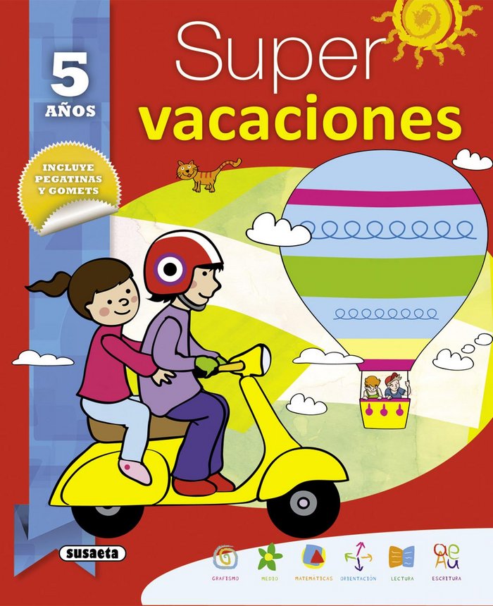 Super vacaciones (5 años), de García, M. Luisa | portada del libro