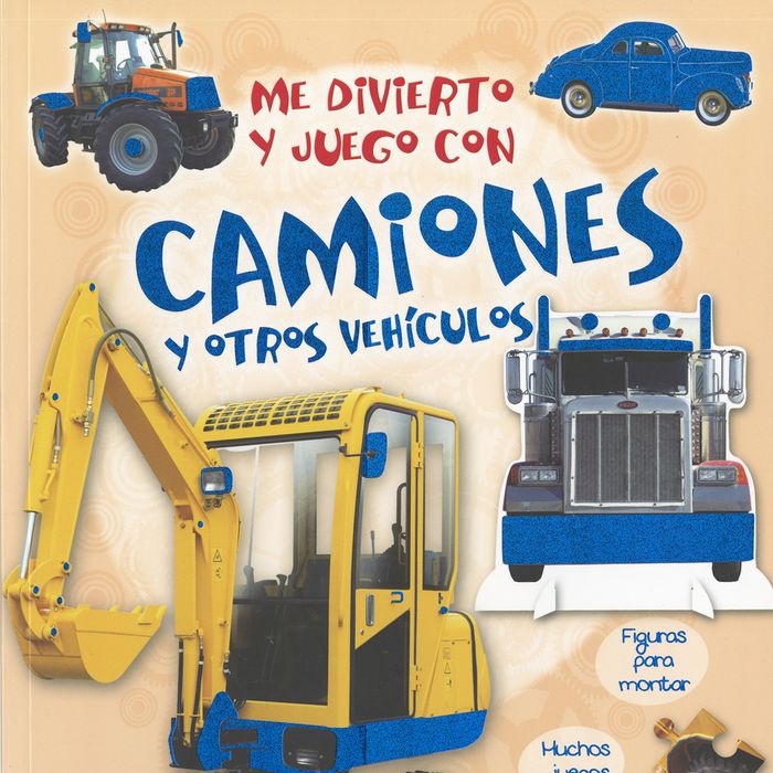Me divierto y juego con camiones y otros vehículos, de Susaeta, Equipo | portada del libro