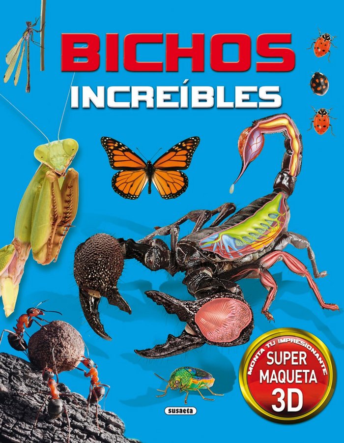 Bichos increíbles, de Bampton, Claire | portada del libro