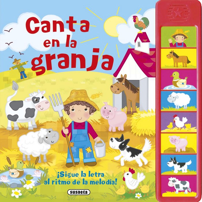 Canta en la granja, de Susaeta, Equipo | portada del libro