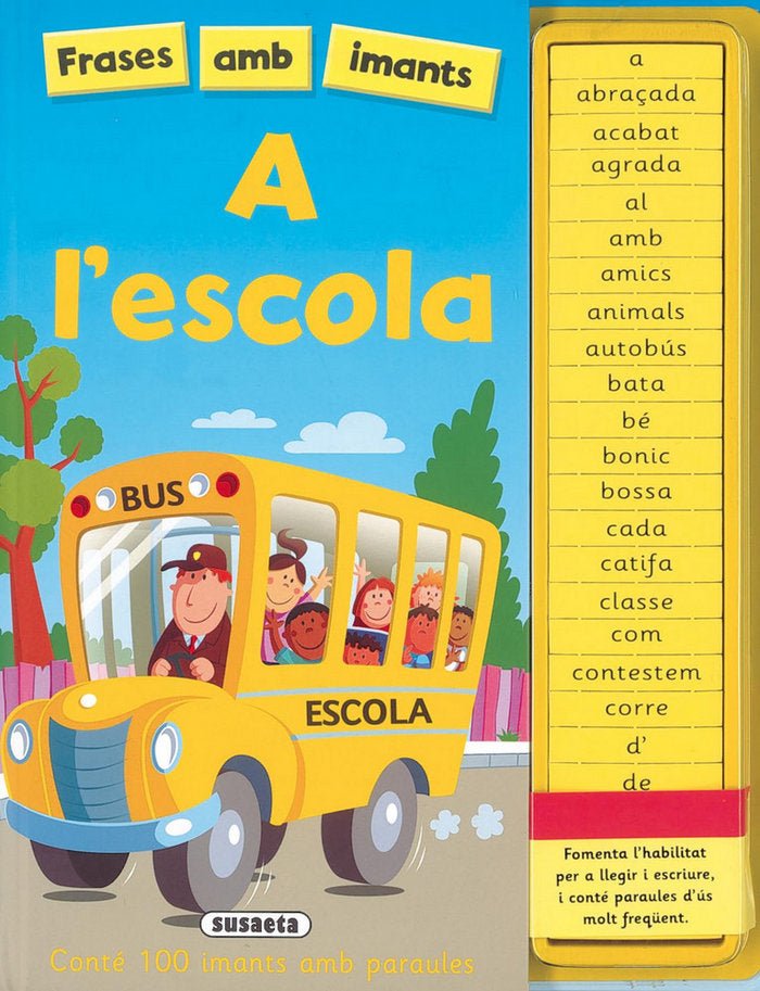 A l'escola, de Susaeta | portada del libro