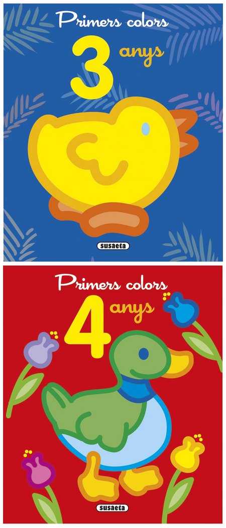 Primers colors (4 títols), de Susaeta | portada del libro
