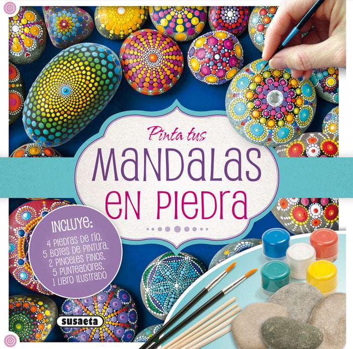 Mandalas en piedra, de Cameron, Katie | portada del libro