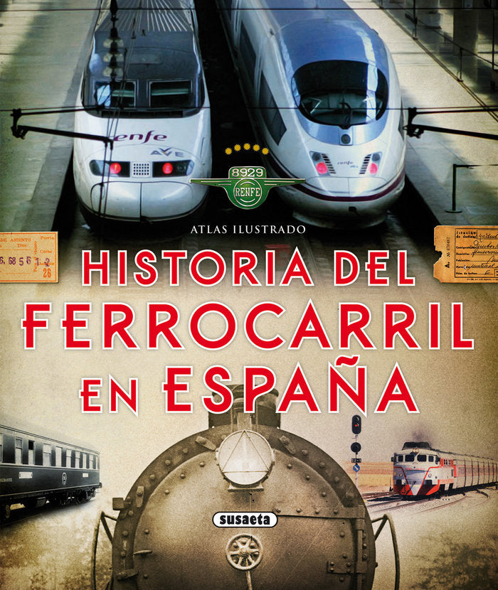 Historia del ferrocarril en España, de Piquer, Mar | portada del libro