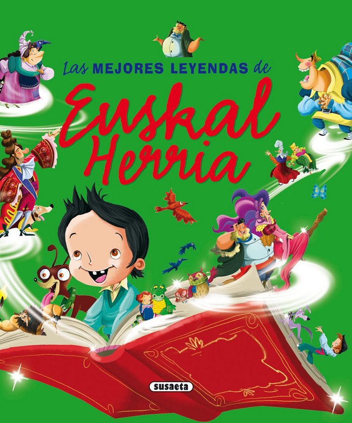 Las mejores leyendas de Euskal Herria, de Irusta, Antton | portada del libro