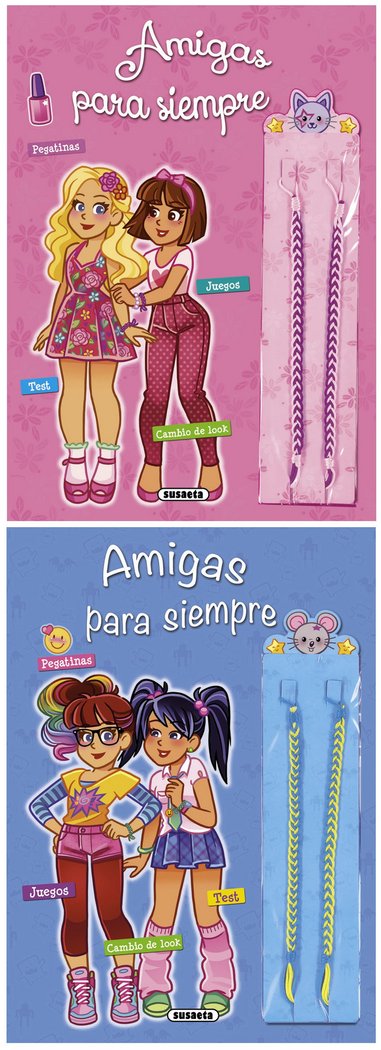 Amigas para siempre (2 títulos), de Susaeta | portada del libro