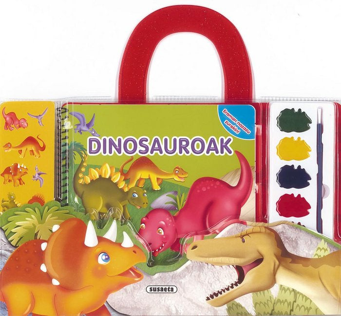 Dinosauroak, de Susaeta | portada del libro