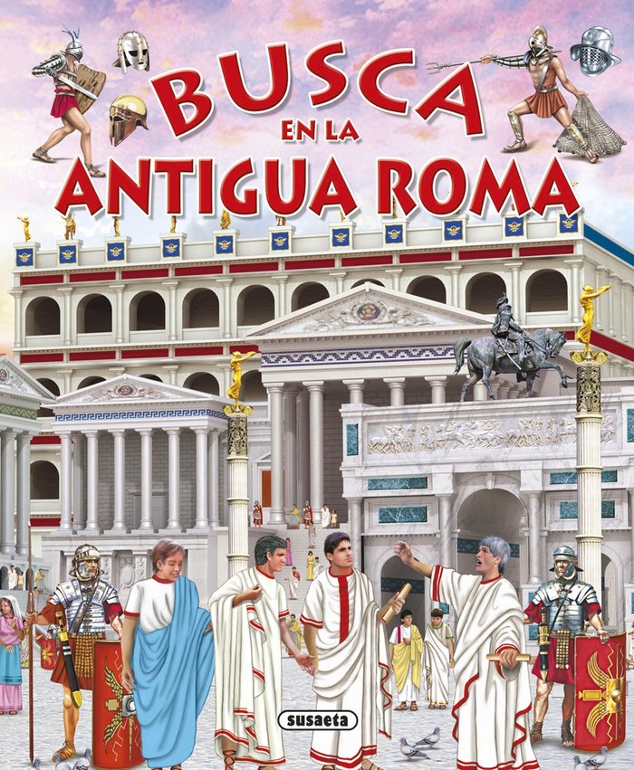 Busca en la antigua Roma, de Trujillo, Eduardo | portada del libro