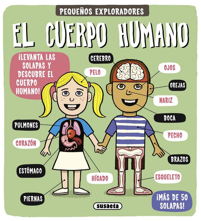 El cuerpo humano, de Ediciones, Susaeta | portada del libro