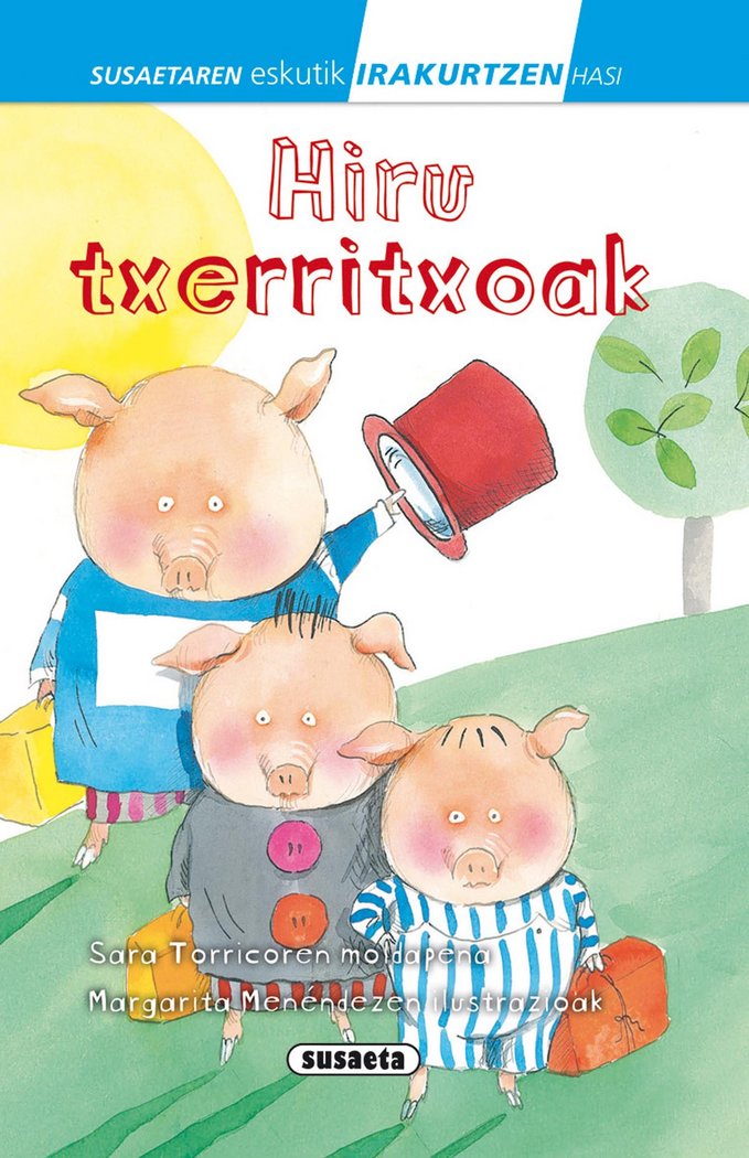 Hiru txerritxoak, de Susaeta, Taldeak | portada del libro