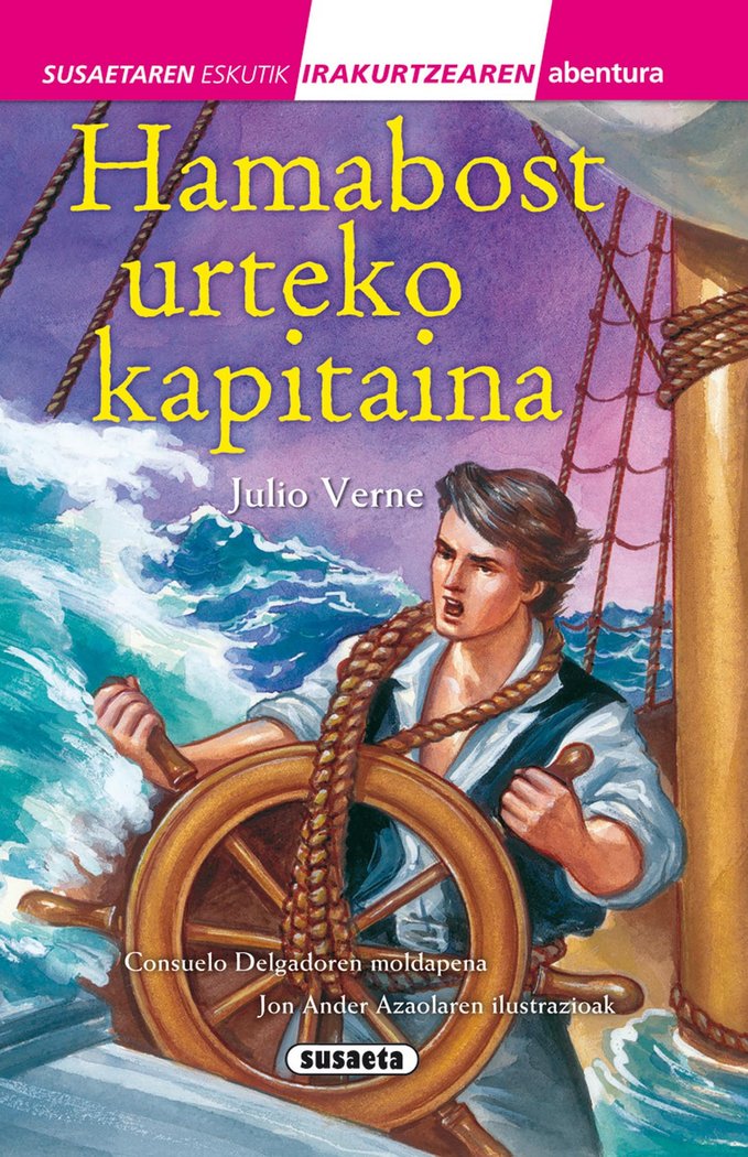 Hamabost urteko kapitaina, de Verne, Julio | portada del libro