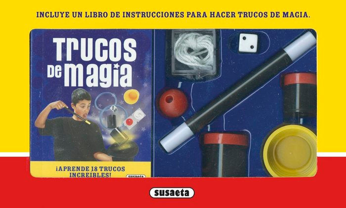 Trucos de magia, de Susaeta, Equipo | portada del libro