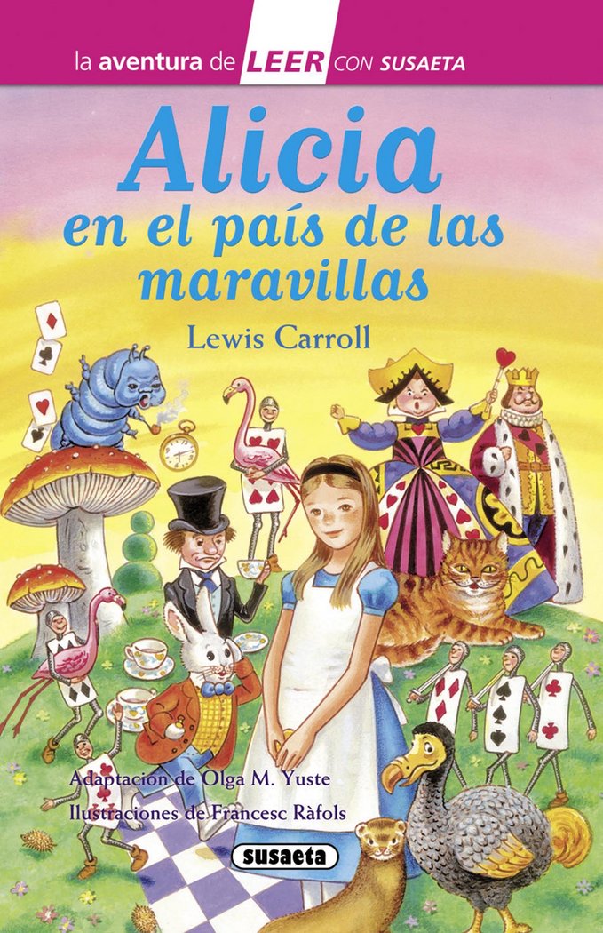 Alicia en el país de las maravillas, de Carroll | portada del libro