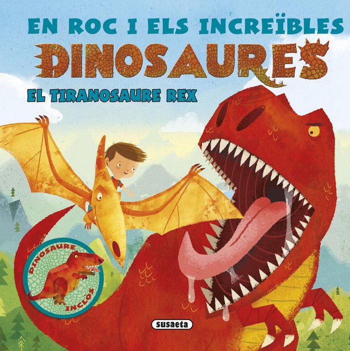 El tiranosaure rex, de Susaeta | portada del libro