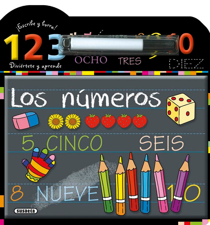 Los números, de Susaeta | portada del libro