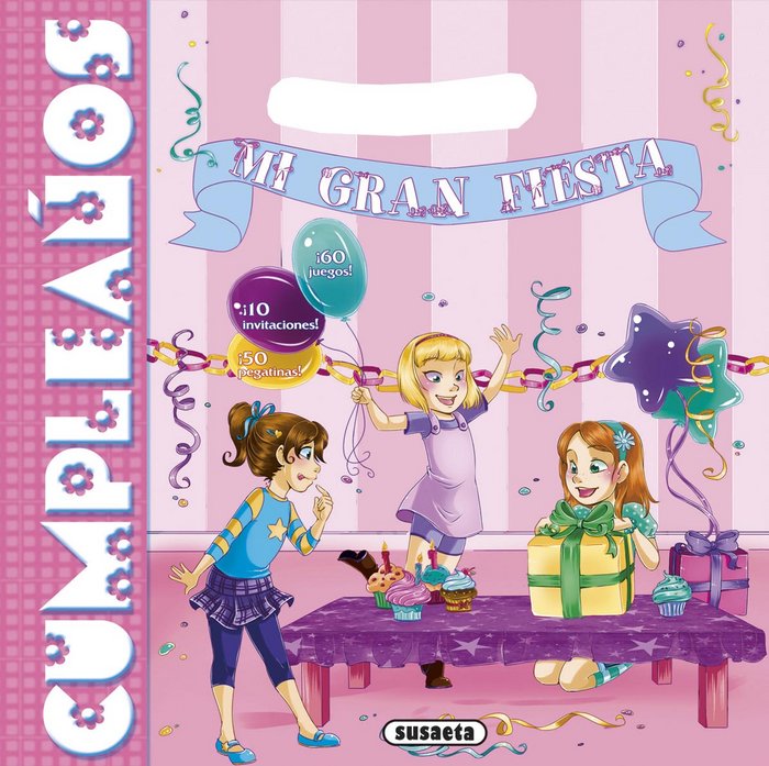 Mi gran fiesta de cumpleaños, de Susaeta, Equipo | portada del libro