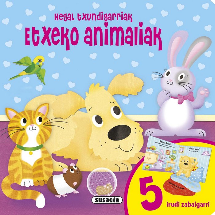 Etxeko animaliak, de Susaeta, Taldeak | portada del libro