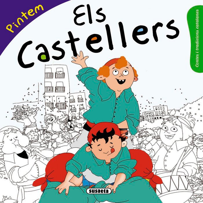 El castellers, de Abad, Mònica | portada del libro