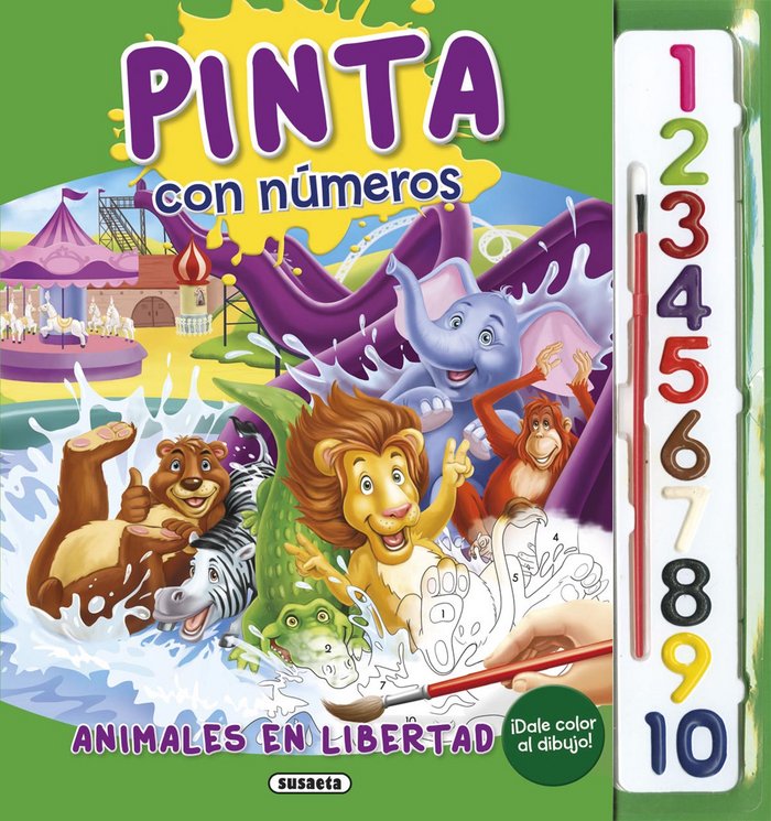 Animales en libertad, de Susaeta | portada del libro