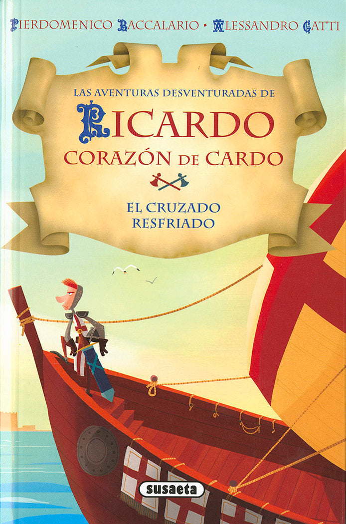 El cruzado resfriado, de Baccalario | portada del libro