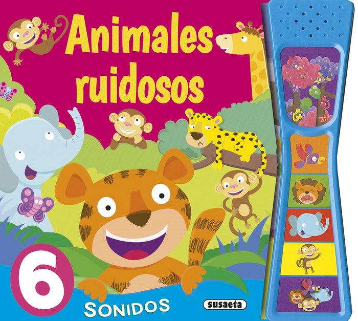 Animales ruidosos, de Ediciones, Susaeta | portada del libro