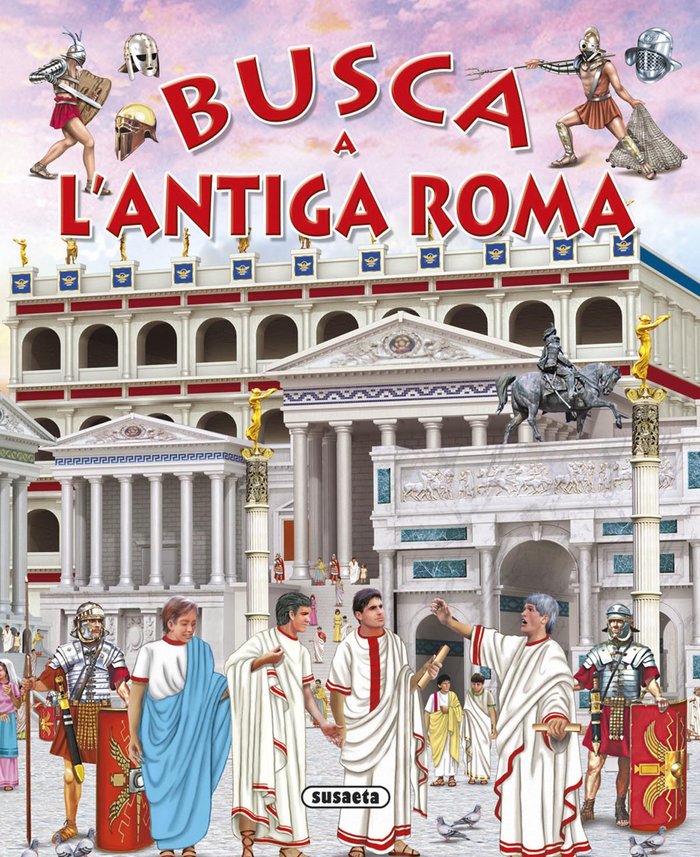 Busca a l'antiga Roma, de Trujillo, Eduardo | portada del libro