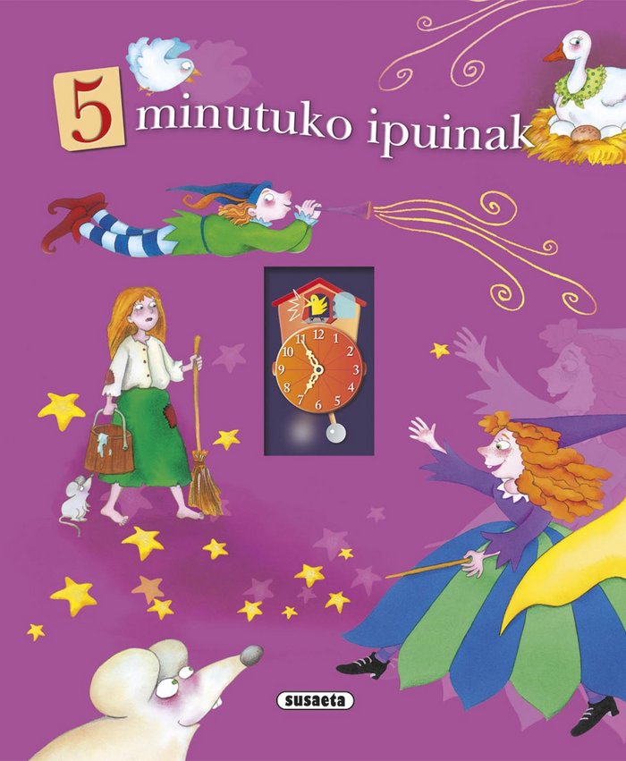 5 minutuko ipuinak, de Susaeta | portada del libro