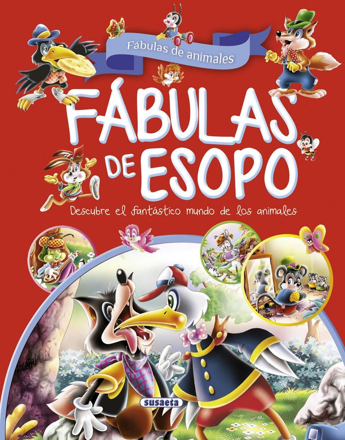 Fábulas de Esopo, de Susaeta, Equipo | portada del libro
