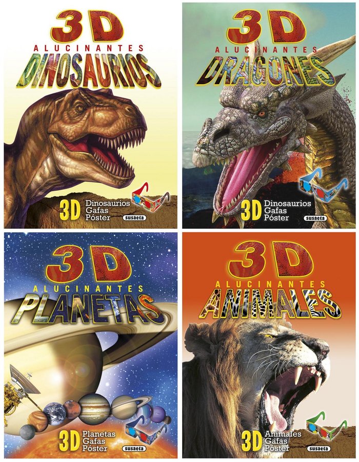 3D alucinantes (4 títulos), de Starke | portada del libro