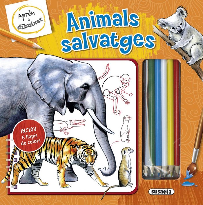 Animals salvatges, de Susaeta | portada del libro