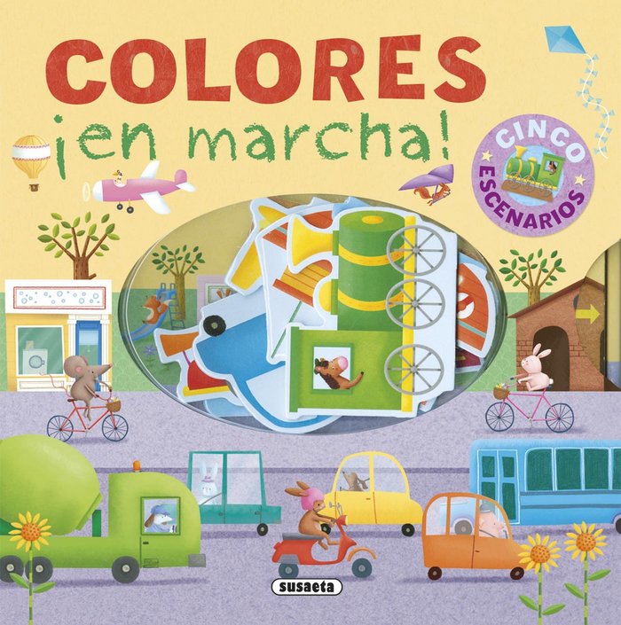 Colores ¡en marcha!, de Susaeta, Equipo | portada del libro