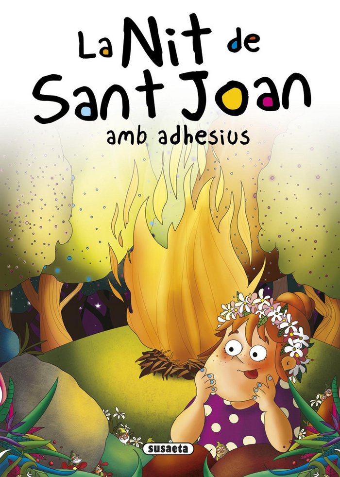 La Nit de Sant Joan amb adhesius, de Abad, Mónica | portada del libro
