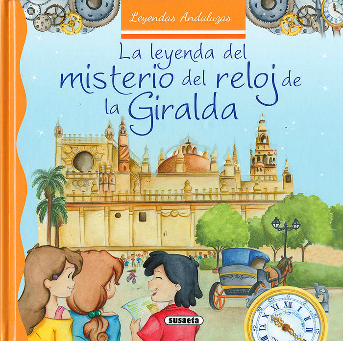 La leyenda del misterio del reloj de la Giralda, de Marín | portada del libro