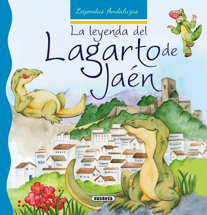 La leyenda del lagarto de Jaén, de Marín | portada del libro