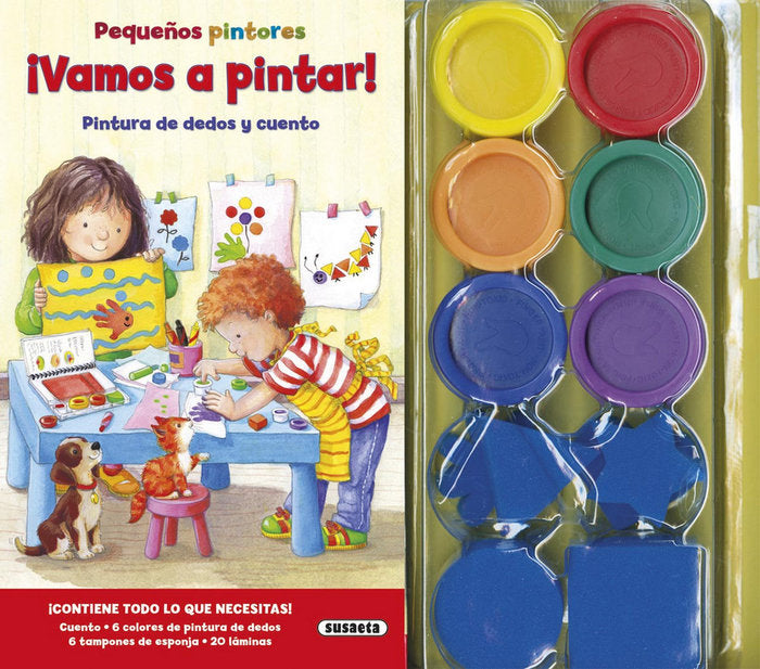 ¡Vamos a pintar!, de Susaeta | portada del libro