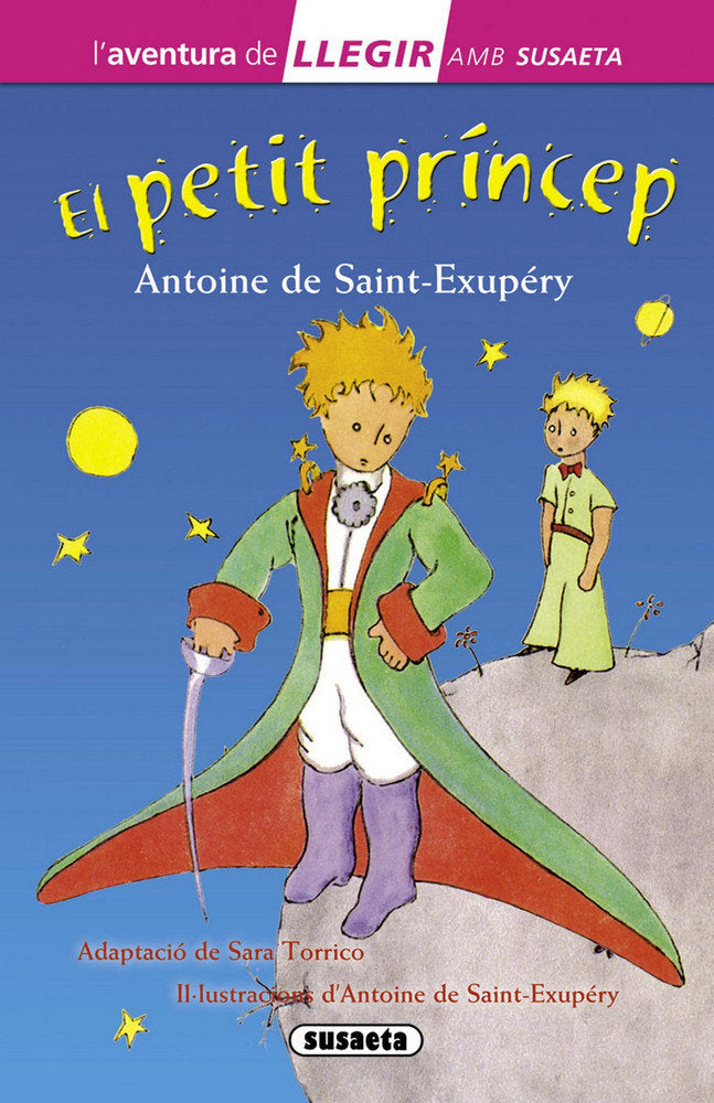 El petit príncep, de Saint-Exupéry, Antoine de (Adaptación | portada del libro