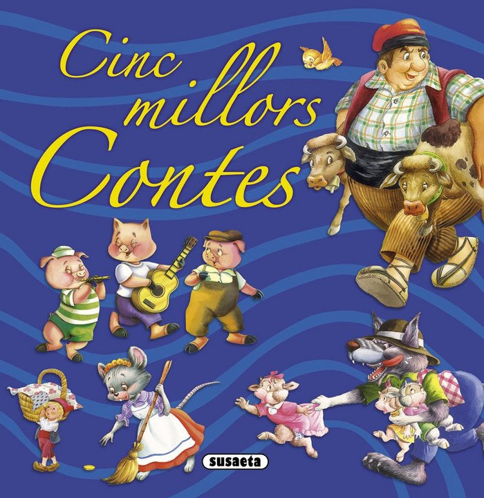 Cinc millors contes, de Susaeta | portada del libro
