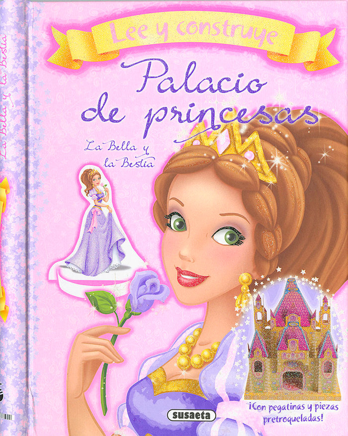 Palacio de princesas. La Bella y la Bestia, de Susaeta | portada del libro