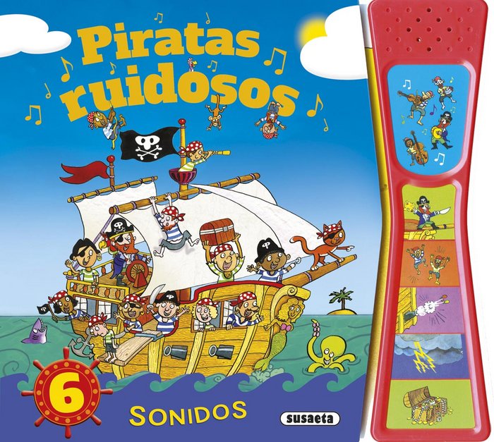 Piratas ruidosos, de Susaeta, Equipo | portada del libro