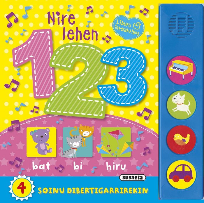 Nire lehen 123, de Susaeta, Equipo | portada del libro