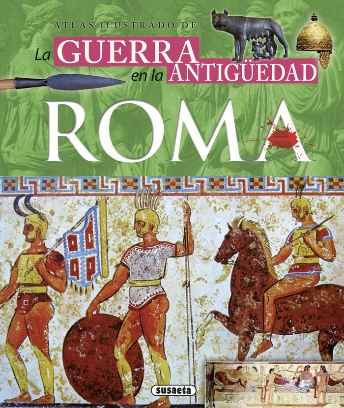 La guerra en la Antigüedad. Roma, de Sáez Abad | portada del libro