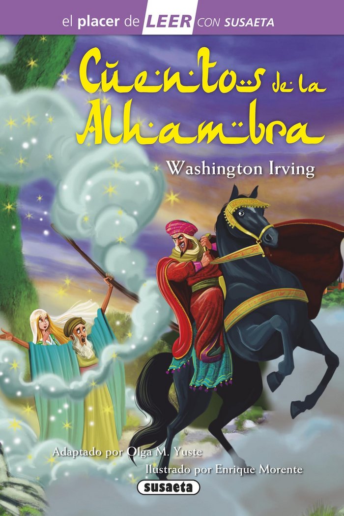 Cuentos de la Alhambra, de Irving, Washington | portada del libro