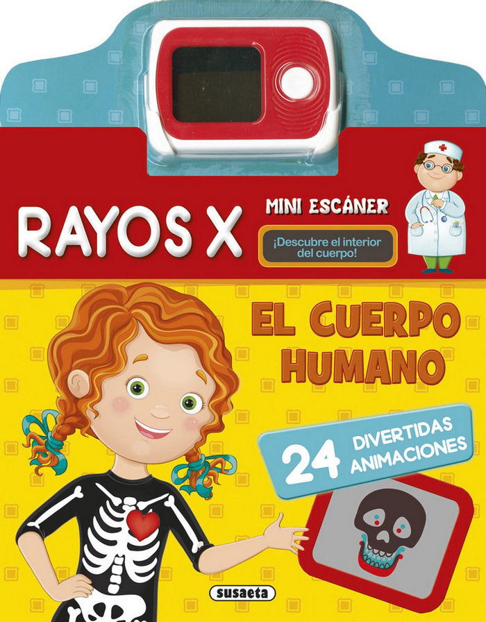 El cuerpo humano, rayos X, de Susaeta | portada del libro