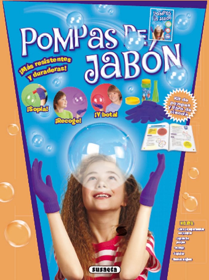Pompas de jabón, de Susaeta, Equipo | portada del libro